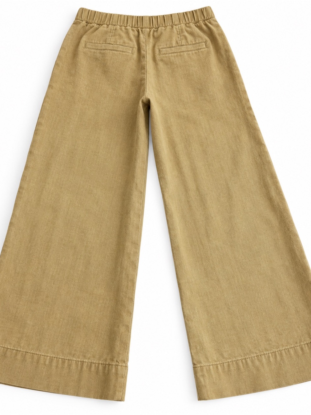 J. Jill Wide Leg Linen Blend Pants Tan Extra Small Petite XSP - Picture 3 of 9